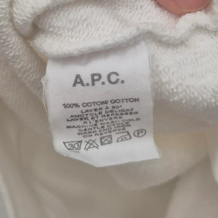 [BUNJANG] A.P.C. Atelier Logo Sweatshirt / 아페쎄 아뜰리에 로고 맨투맨 S
