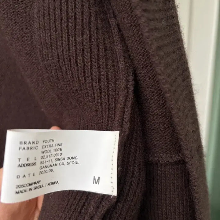 [BUNJANG] Youth Brown Cardigan (M) / Youth 브라운 가디건 M 사이즈 판매합니다