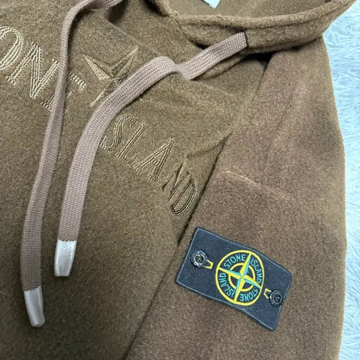 [BUNJANG] Stone Island Brown Hoodie / 스톤아일랜드 후드티 브라운