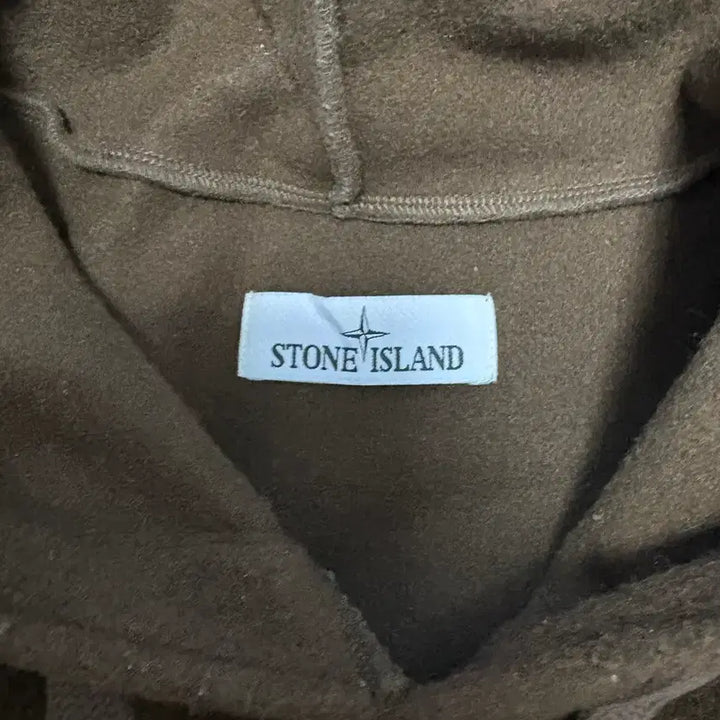 [BUNJANG] Stone Island Brown Hoodie / 스톤아일랜드 후드티 브라운