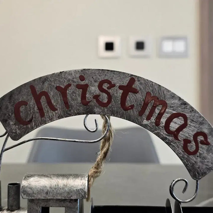 [BUNJANG] Kurt Adler Christmas Metal Train Ornament / 미국 Kurt Adler 크리스마스 금속 기차 장식품