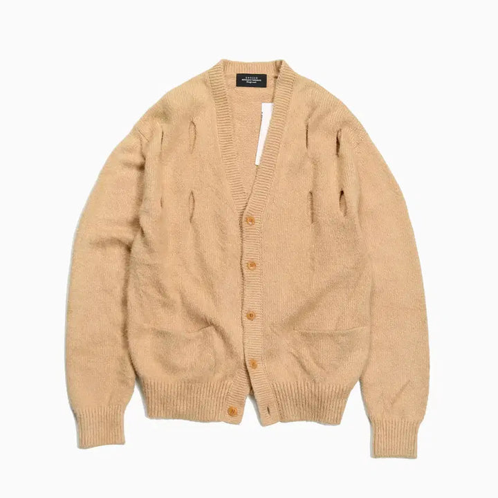 [BUNJANG] UNUSED Silk Cotton Knit Cardigan / 언유즈드 실크코튼 가디건