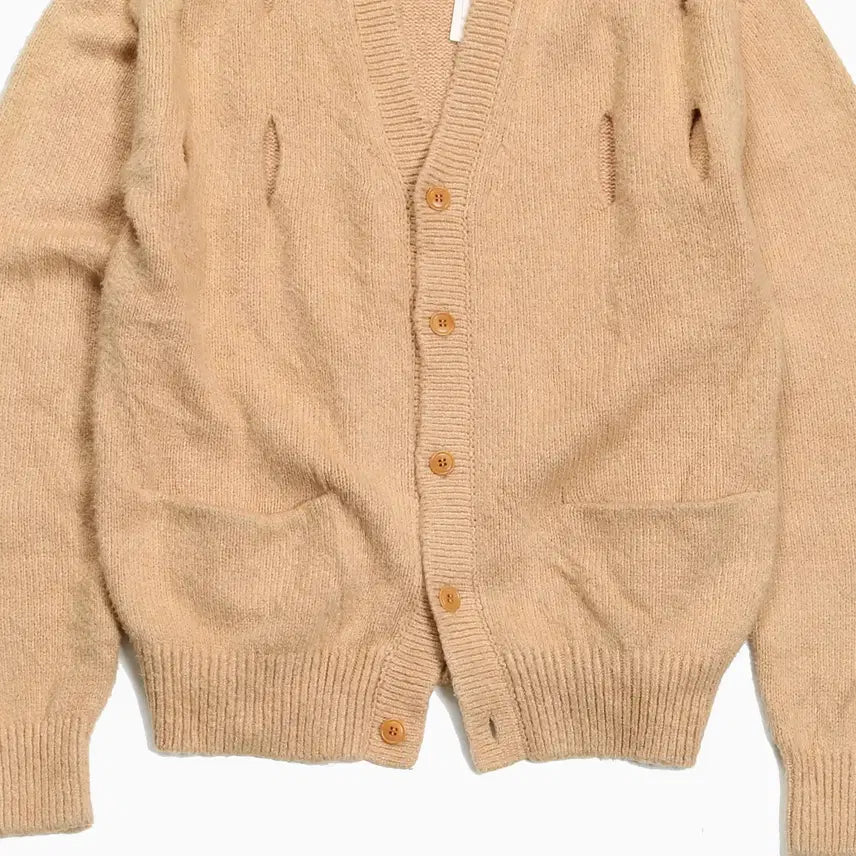 [BUNJANG] UNUSED Silk Cotton Knit Cardigan / 언유즈드 실크코튼 가디건