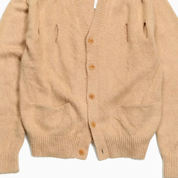 [BUNJANG] UNUSED Silk Cotton Knit Cardigan / 언유즈드 실크코튼 가디건