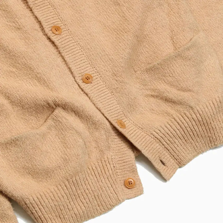 [BUNJANG] UNUSED Silk Cotton Knit Cardigan / 언유즈드 실크코튼 가디건