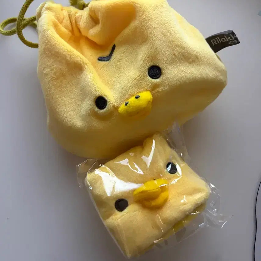 [BUNJANG] Rilakkuma Kiiroitori Mini Pouch / 리락쿠마 키이로이토이 파우치