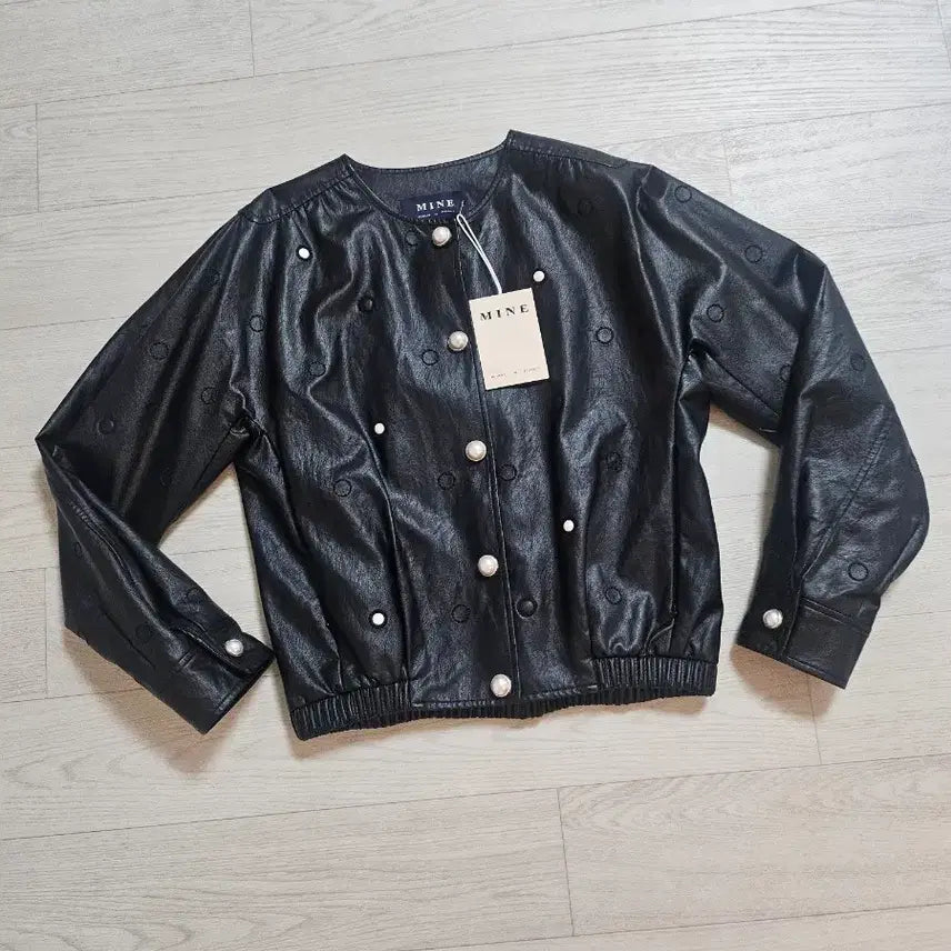 [BUNJANG] MINE Leather Jacket / [새상품] MINE 마인 레더 자켓