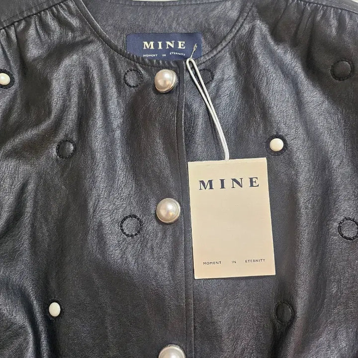 [BUNJANG] MINE Leather Jacket / [새상품] MINE 마인 레더 자켓