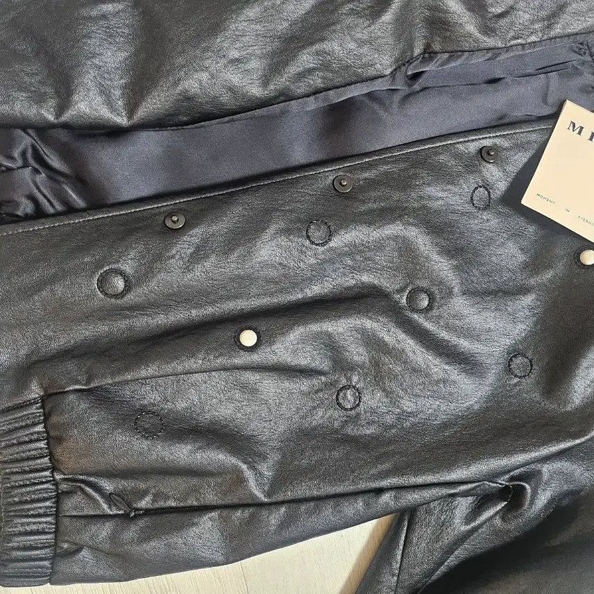 [BUNJANG] MINE Leather Jacket / [새상품] MINE 마인 레더 자켓