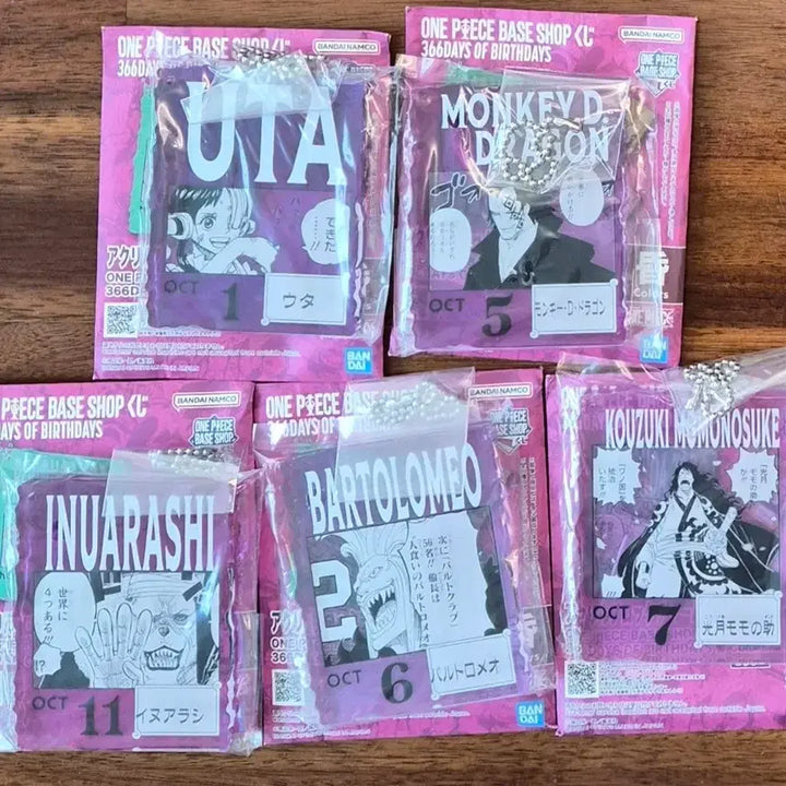 [BUNJANG] One Piece Base Shop Acrylic Stand Figure Bundle / 원피스 베이스샵 쿠지 생일 아크릴 우타 드래곤 모모노스케 등