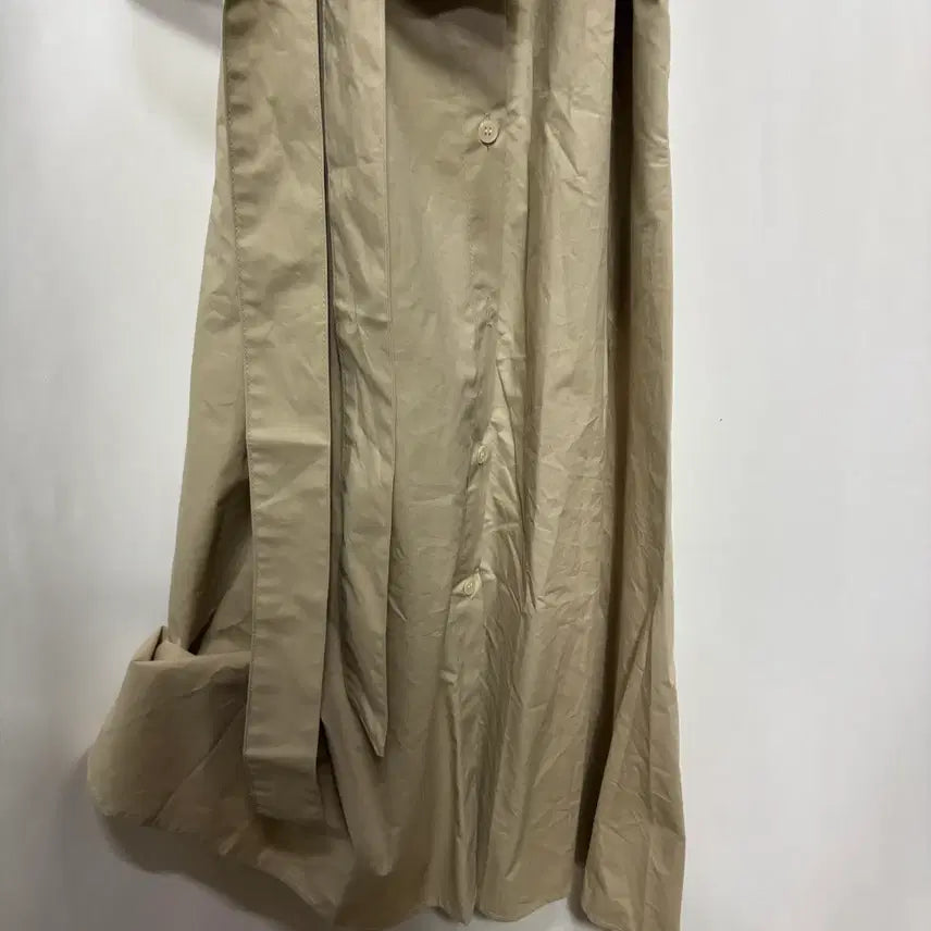 [SOLD OUT] 위드 윤 베이지 카라 벨티드 셔츠 원피스