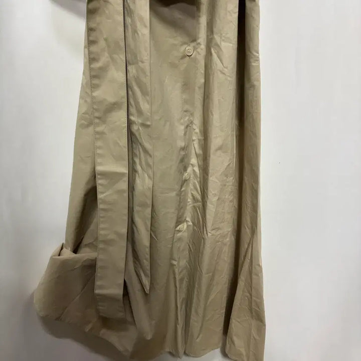 [SOLD OUT] 위드 윤 베이지 카라 벨티드 셔츠 원피스