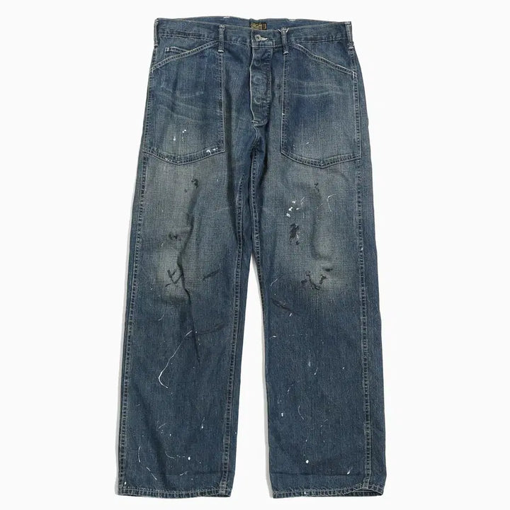 [SOLD OUT] 쿠티프로덕션 페인팅 데님팬츠