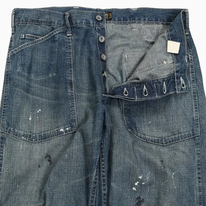 [SOLD OUT] 쿠티프로덕션 페인팅 데님팬츠