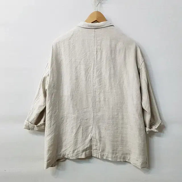 [SOLD OUT] SM2 린넨 100% 오버핏 더블 자켓