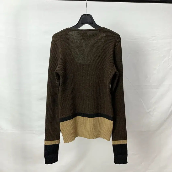 [BUNJANG] Dolce &amp; Gabbana Ribbed Knit Top / 돌체앤가바나 리브드 니트 탑