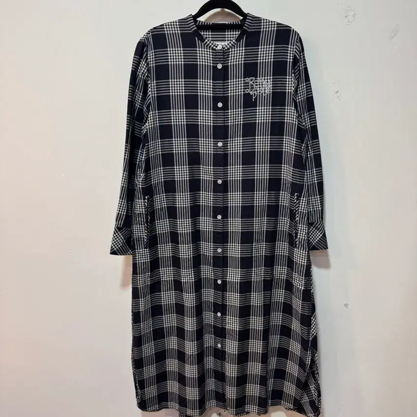 [SOLD OUT] 빈폴 체크 셔츠 원피스 95