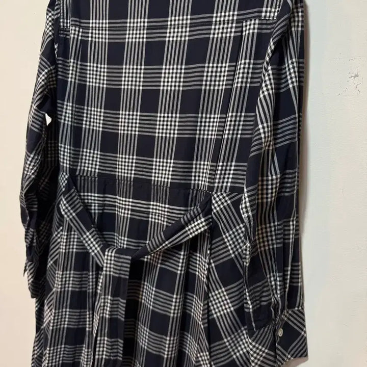 [SOLD OUT] 빈폴 체크 셔츠 원피스 95