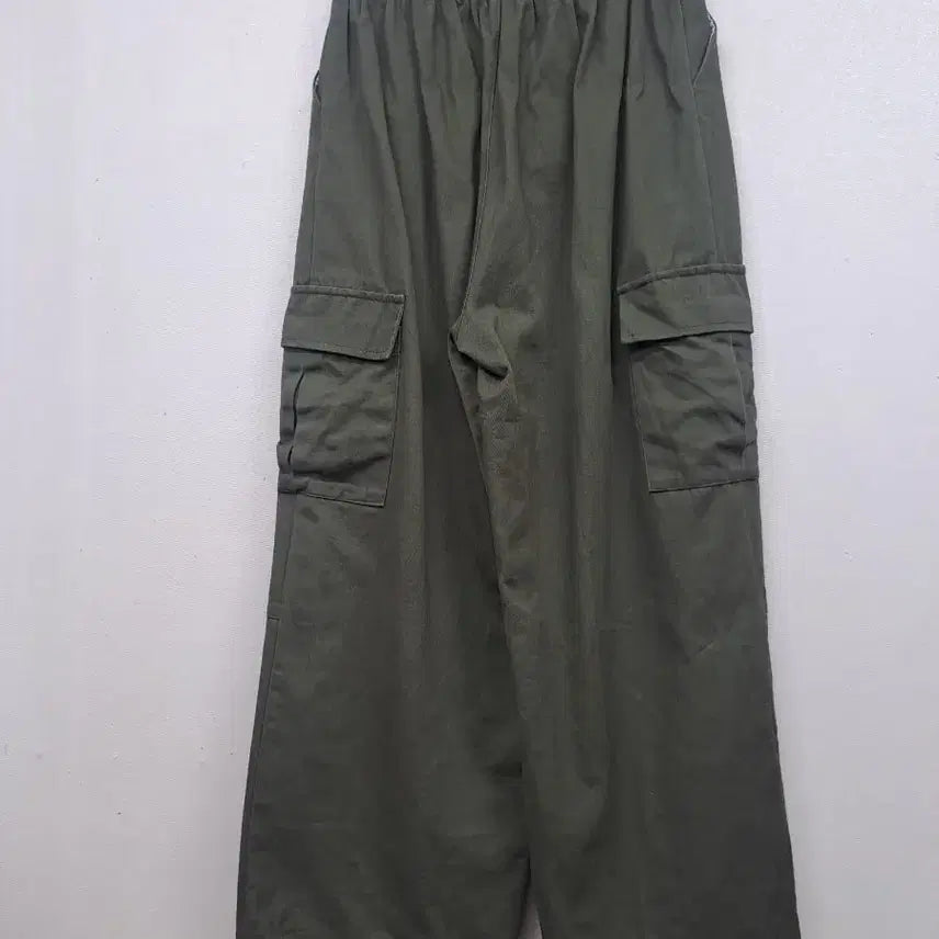 [BUNJANG] Khaki Wide Pants (Size 32) / 카키 와이드팬츠32