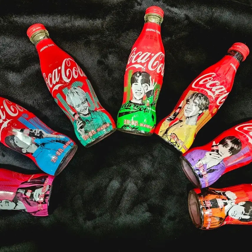 [BUNJANG] BTS Coca-Cola Collaboration Bottle Set / 방탄 코카콜라 콜라보 병