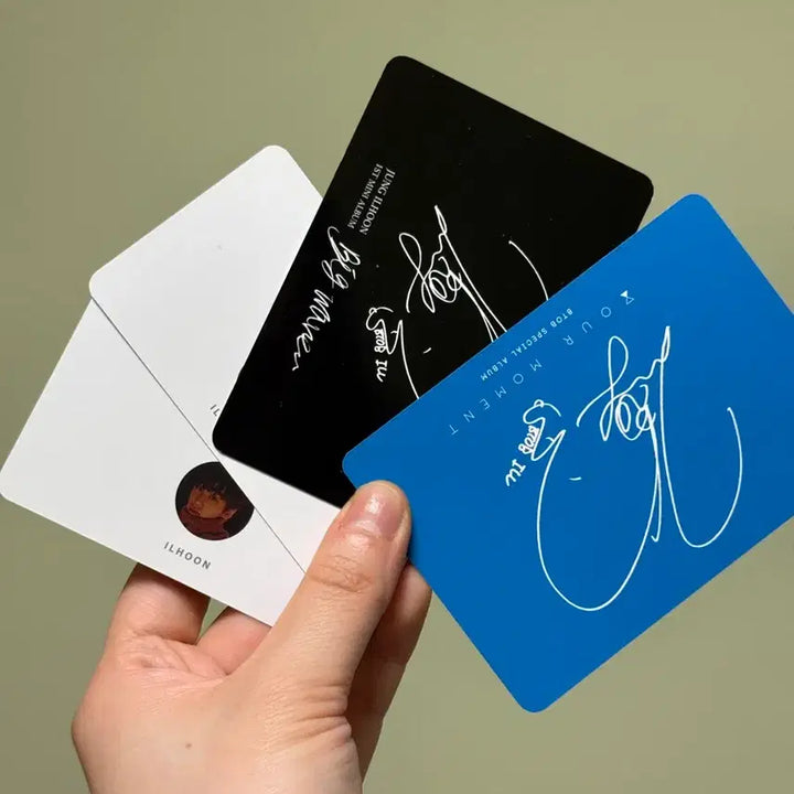 [BUNJANG] BTOB Jung Ilhoon Photocard Bundle Set / 정일훈 포카 4장 일괄 양도