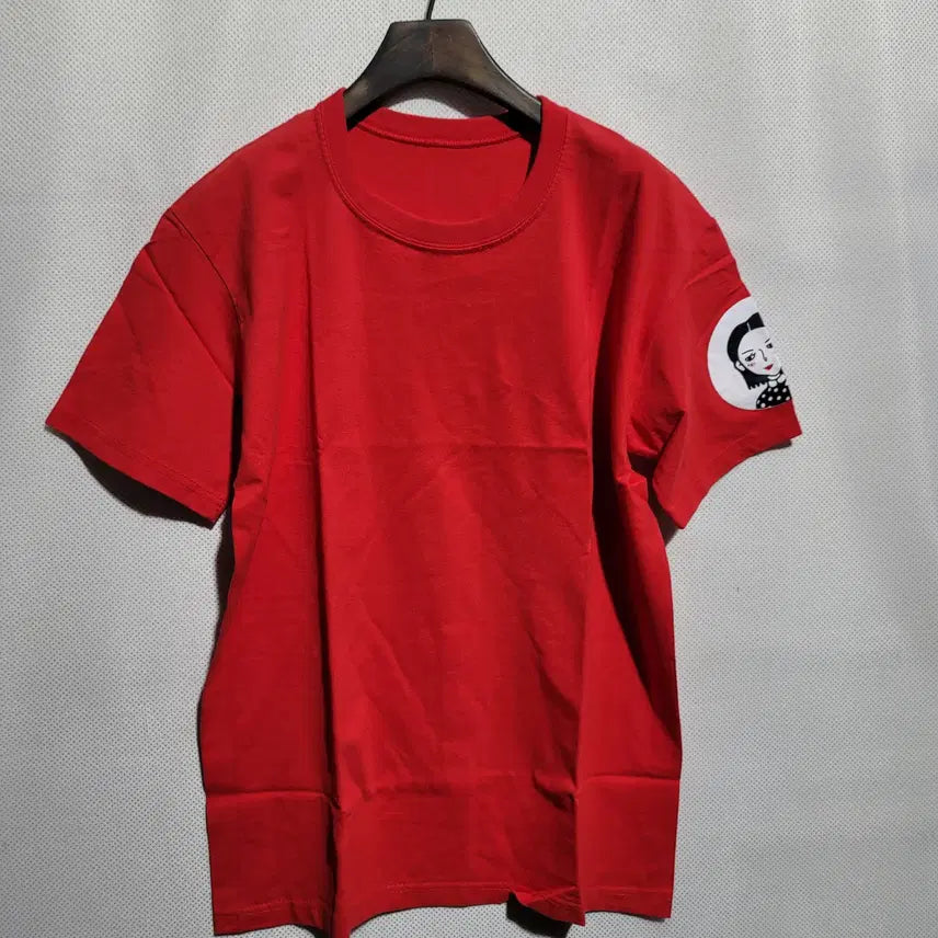 [BUNJANG] Generic Cotton T-shirt / 로고 이름 적힌 20수면티 작업복 잠옷 반팔티