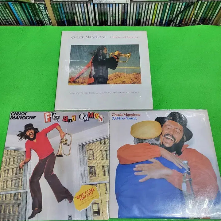 [BUNJANG] Chuck Mangione Jazz LP Records (4x LP) / -LP- 재즈 척 맨지오니(CHUCK MANGIONE) 음반 LP 4장