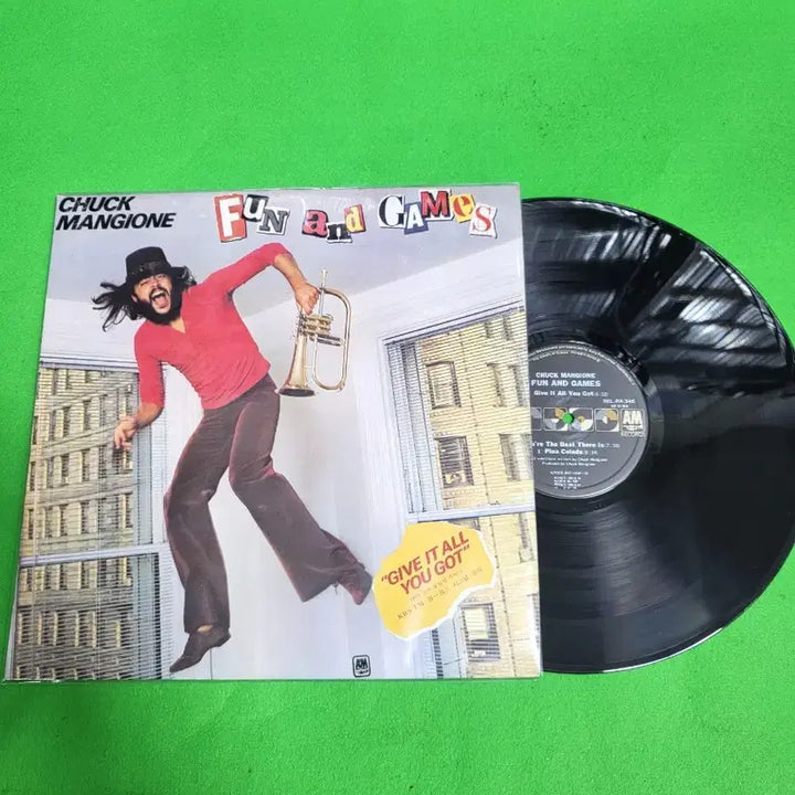 [BUNJANG] Chuck Mangione Jazz LP Records (4x LP) / -LP- 재즈 척 맨지오니(CHUCK MANGIONE) 음반 LP 4장