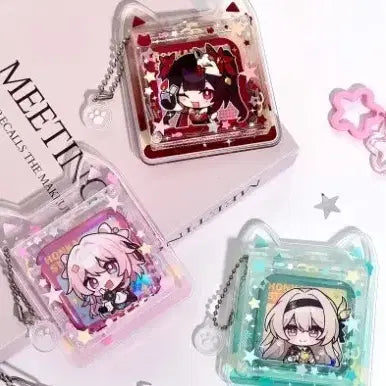 [BUNJANG] Cat Ear Can Badge Case / 캔뱃지 고양이귀 아크릴 케이스 홀더