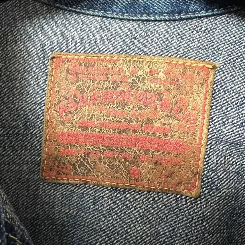 [BUNJANG] Warehouse Duckdig Digger DD-2001 T-Back Style Denim Jacket Size 38 / 웨어하우스 덕디거 DD-2001 38사이즈