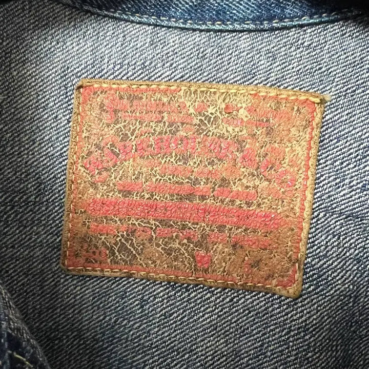 [BUNJANG] Warehouse Duckdig Digger DD-2001 T-Back Style Denim Jacket Size 38 / 웨어하우스 덕디거 DD-2001 38사이즈