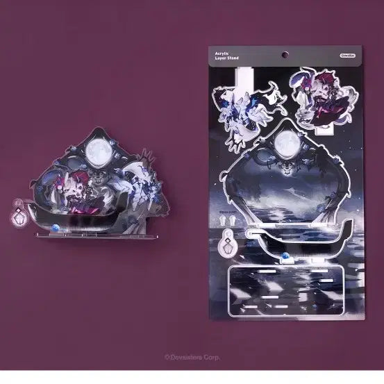 [BUNJANG] Cookie Run Kingdom 5th Anniversary Acrylic Diorama + POB Republic Bag / 쿠키런킹덤 5주년 연대의 아크릴 디오라마+구매특전 리퍼블백 팝니다