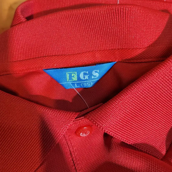 [BUNJANG] Unbranded Short Sleeve Polo Shirt / 후면에 글씨있는 반팔카라티 작업복 잠옷 새옷입니다.