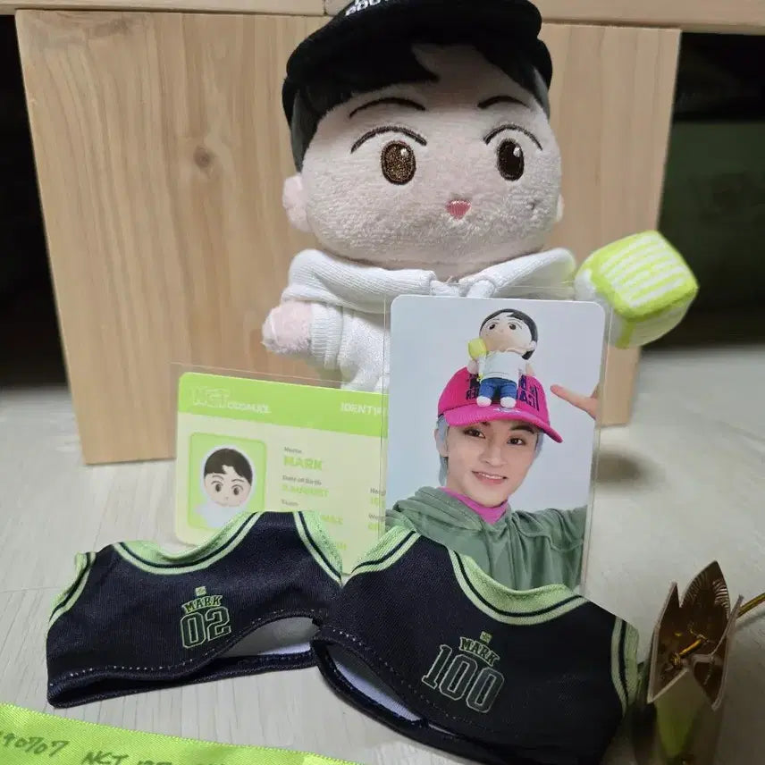 [BUNJANG] NCT Dream Mark Doll + Squeaky Hat Keyring Set / NCT꼬마즈 마크인형+삐그덕모자키링