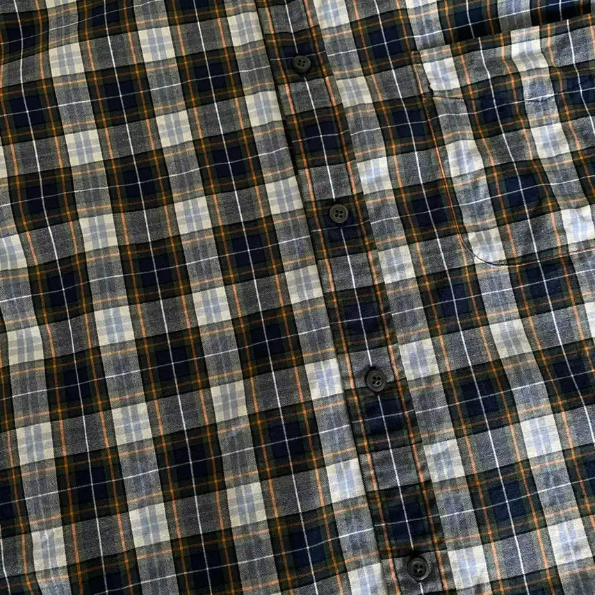 [BUNJANG] Old Navy Checkered Long Sleeve Shirt / (XL) 올드갭 체크 긴팔 셔츠