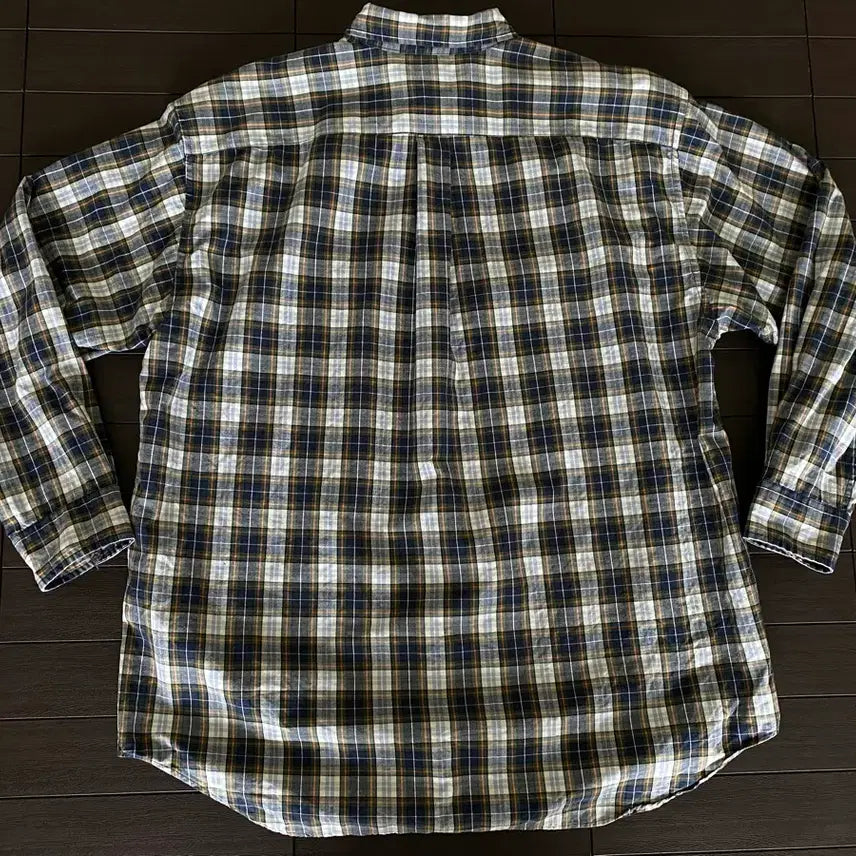 [BUNJANG] Old Navy Checkered Long Sleeve Shirt / (XL) 올드갭 체크 긴팔 셔츠