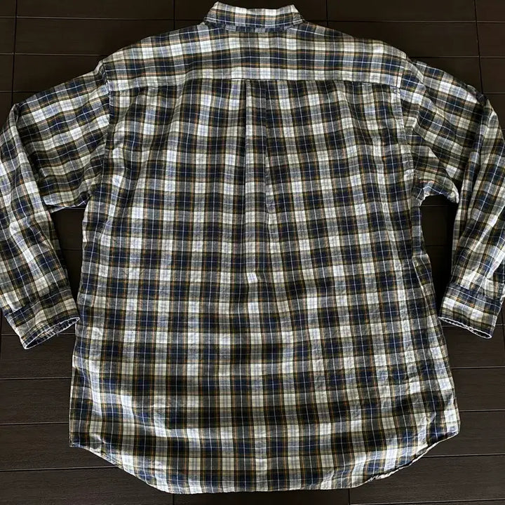 [BUNJANG] Old Navy Checkered Long Sleeve Shirt / (XL) 올드갭 체크 긴팔 셔츠