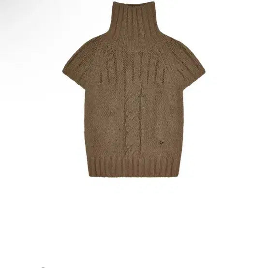[BUNJANG] Autumn Warm Tone Twist Turtleneck Knitwear - Brown / 어랜 twist turtleneck knitwear brown