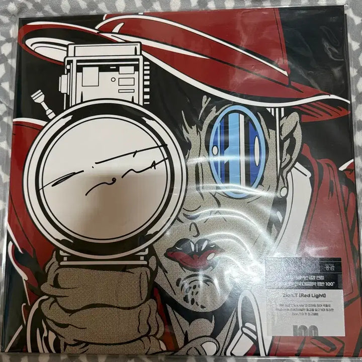 [BUNJANG] Zion.T Red Light LP (Signed) / 자이언티 LP Red Light 친필 사인판 새제품