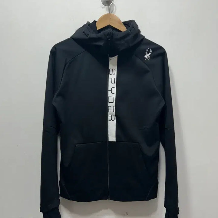 [BUNJANG] Spider Black Hooded Zip-up M / 스파이더 블랙 후드집업 M
