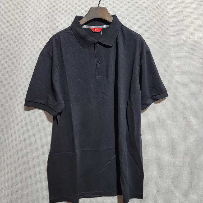 [BUNJANG] Unbranded Unisex Logo Short Sleeve Polo Shirt / 뒷면에 로고 박혀있는 반팔카라티 작업복 잠옷 새옷이에요