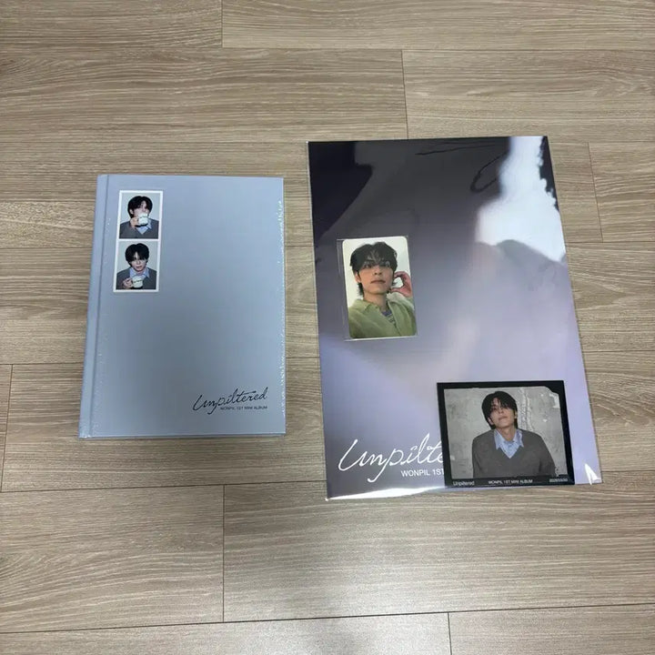 [SOLD OUT] 일괄)원필 언필터드 앨범 1개, 팬즈특전 1개,초도한정 특전 미개봉