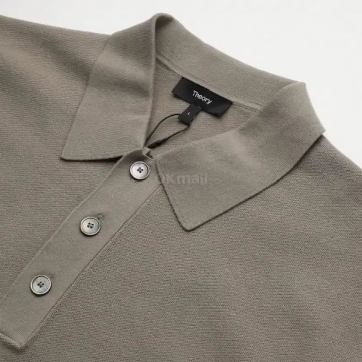 [BUNJANG] Theory Leland Polo Shirt Beige XL / 띠어리/릴랜드 폴로 셔츠 베이지/XL