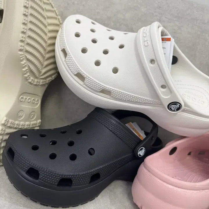 [BUNJANG] Crocs Classic Platform 4cm Heels / 크록스 클래식 플랫폼 4cm 굽