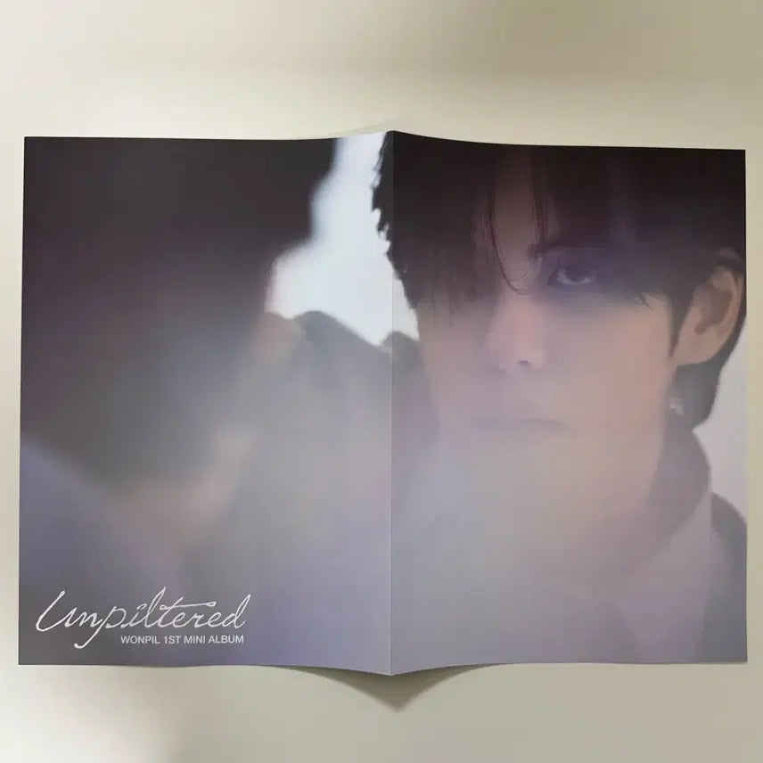 [BUNJANG] Wonpil Unfiltered First Press POB Poster + Photofilm / 원필 언필터드 초도한정 특전 포스터 포토필름 양도 앨범 포카