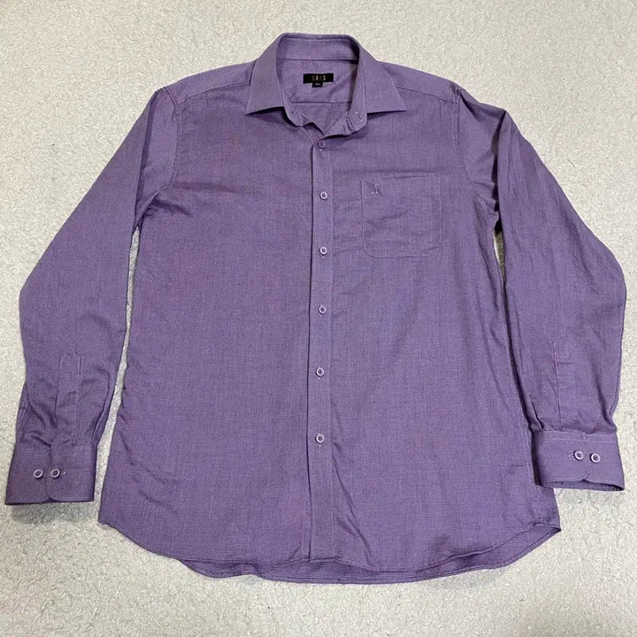 [BUNJANG] Daks Purple Long Sleeve Shirt 100 / 닥스 퍼플 긴팔 셔츠 100