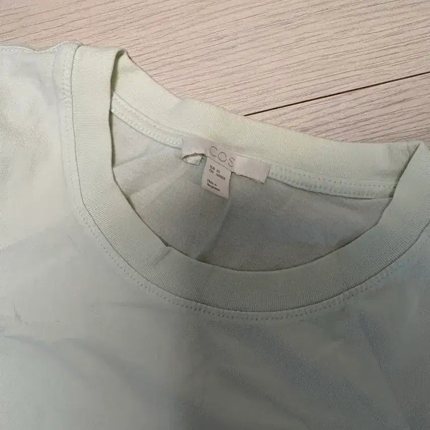 [BUNJANG] COS Basic Short Sleeve T-Shirt Mint XS / COS 코스 기본 반팔 티셔츠 민트 XS