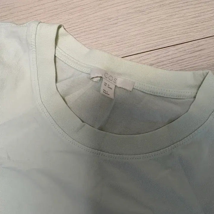 [BUNJANG] COS Basic Short Sleeve T-Shirt Mint XS / COS 코스 기본 반팔 티셔츠 민트 XS