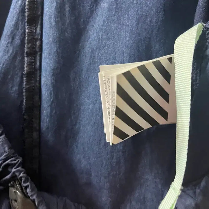 [BUNJANG] Off-White Parachute Cargo Jogger Pants (Navy, Size 36) / 오프화이트 네이비 파라수트 카고 조거 팬츠 (36)
