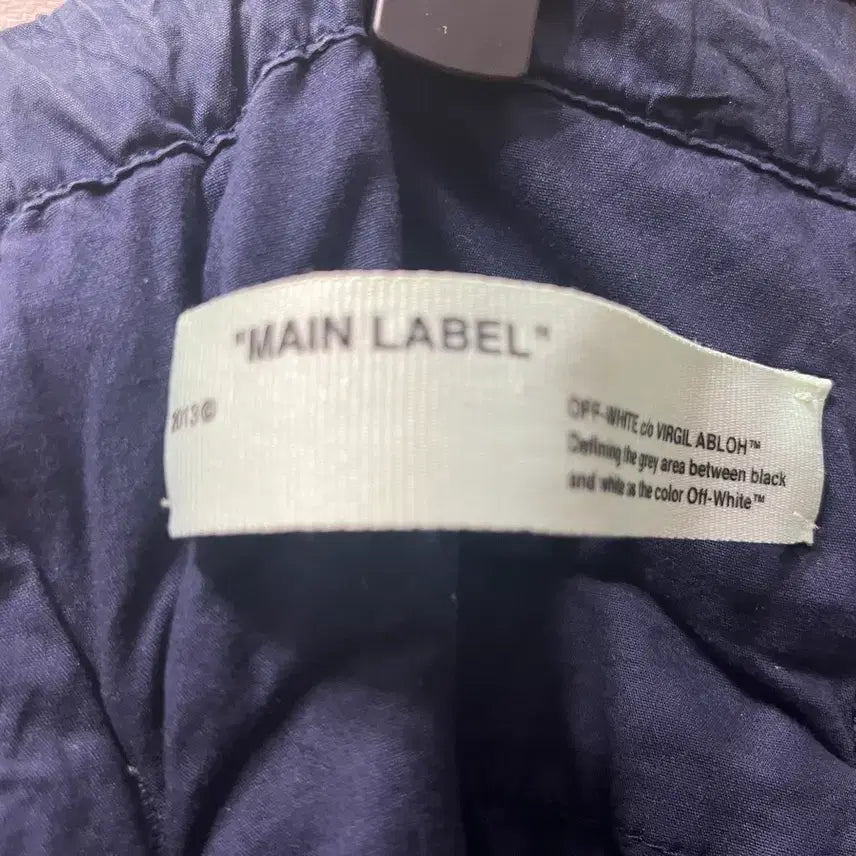 [BUNJANG] Off-White Parachute Cargo Jogger Pants (Navy, Size 36) / 오프화이트 네이비 파라수트 카고 조거 팬츠 (36)